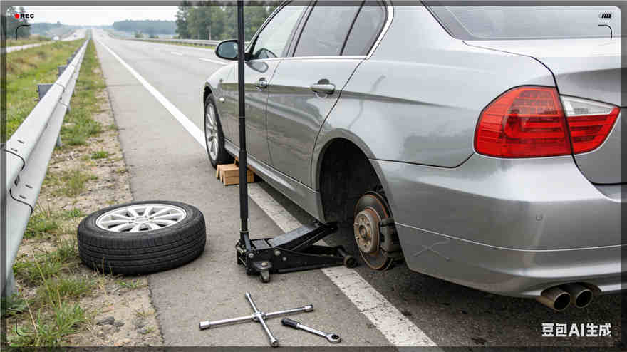 永川区爆胎道路救援-汽车换备胎